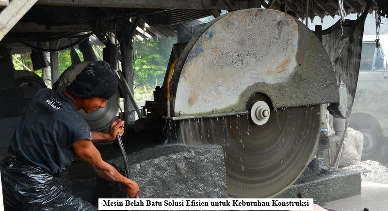 Mesin Belah Batu Solusi Efisien untuk Kebutuhan Konstruksi