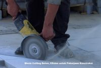 Mesin Cutting Beton, Efisien untuk Pekerjaan Konstruksi